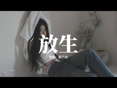 趙乃吉 - 放生『不如就分手 放我一個人生活,請你雙手不要再緊握,一個人我至少乾淨俐落,淪落就淪落愛闖禍就闖禍。』【動態歌詞MV】