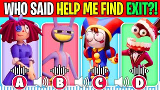 ULTIMATE THE AMAZING DIGITAL CIRCUS CHALLENGE GAMES EVER!  (GUESS THE EMOJI, VOICE & ODD ONE QUIZ!)