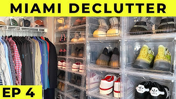 Extreme Closet Declutter and Organize pt. 2 | MIAMI DECLUTTER Ep. 4