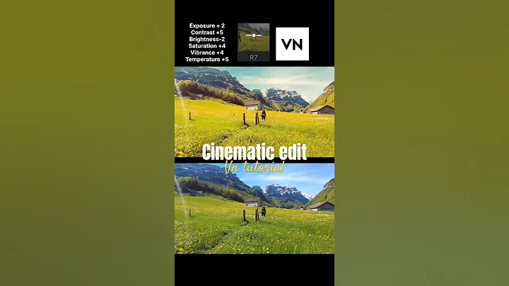 Cinematic color grading vn tutorial #vn #youtubeshorts #shorts #colorgrading