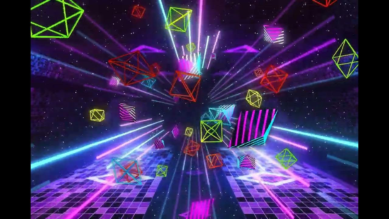 disco and neon light background YouTube