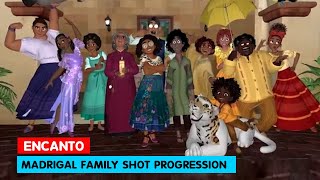 ENCANTO | Madrigal Family Shot Progression | Greg Verreault |@3DAnimationInternships