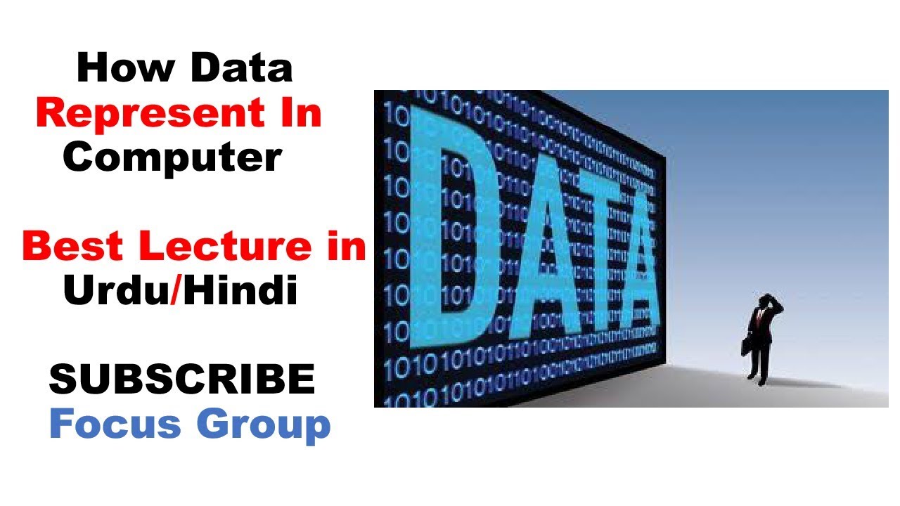 data representation in computer in hindi