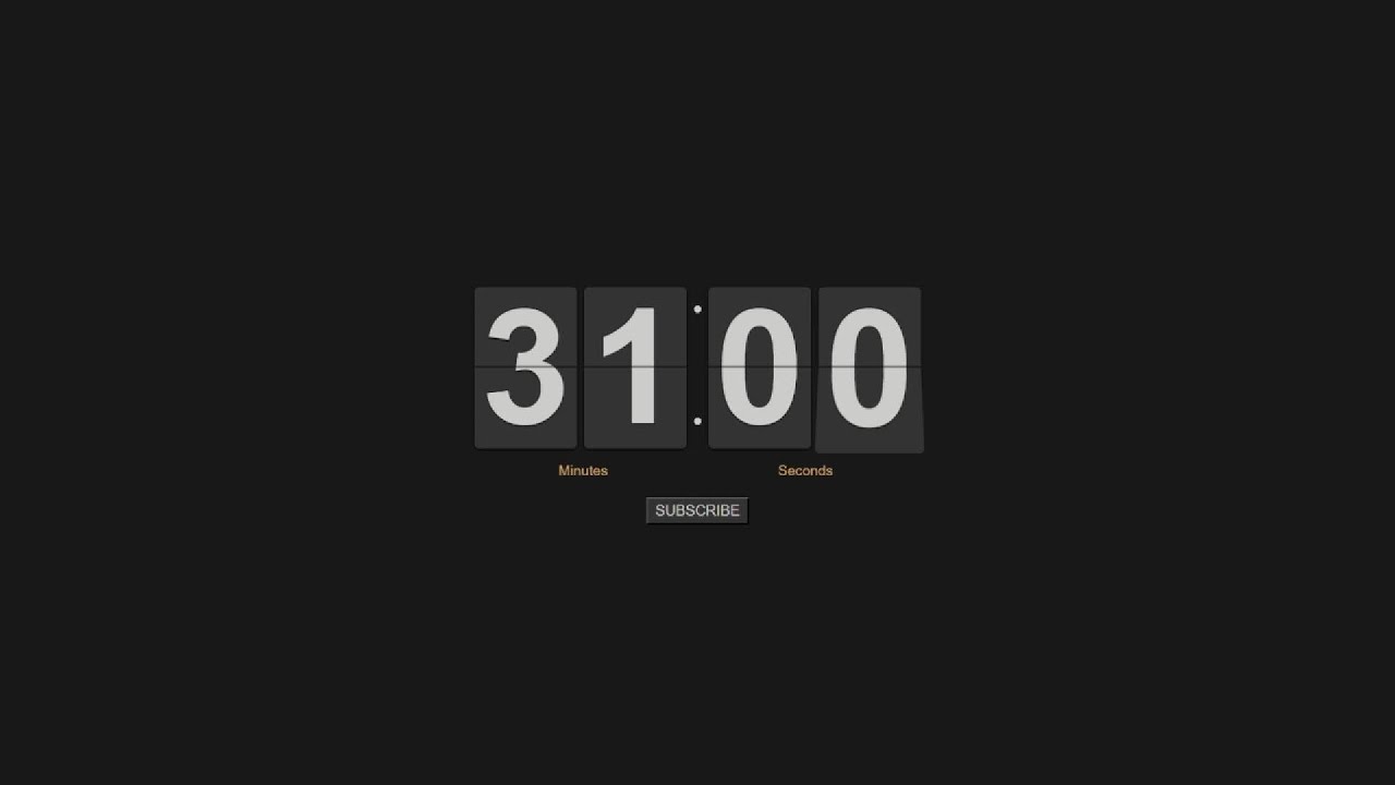 31 Minute Countdown Timer ⏳ - YouTube