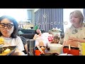 【モッパン?】ヒヨごんとライリーと二日酔いの朝