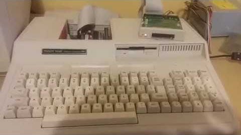 Tandy 1000 HX - Early Intel 8088 PC with Lo-Tech IDE and CF