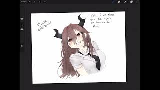 How to Render Anime | Layers + Free Brushes | Procreate