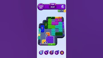 Color Block Jam - level 907 walkthrough - #gaming