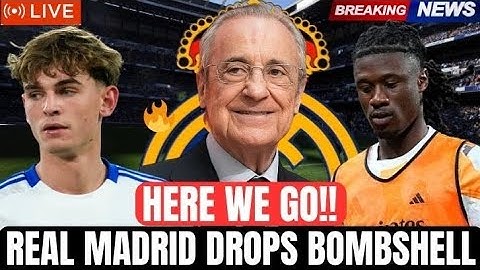 🚨 BOMBSHELL 💥Real Madrid’s €8M MASTERPLAN for Nico Paz!! Camavinga’s SUPRISES Return!!!