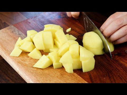 If you have 2 potatoes and a strainer, make it two ways! Simple and delicious