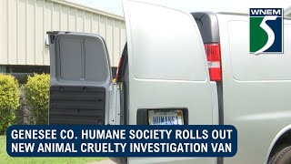 Genesee Co. humane society rolls out new animal cruelty investigation van