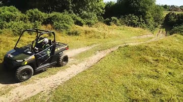 The all New Polaris Ranger 150 tested today on our off road track,