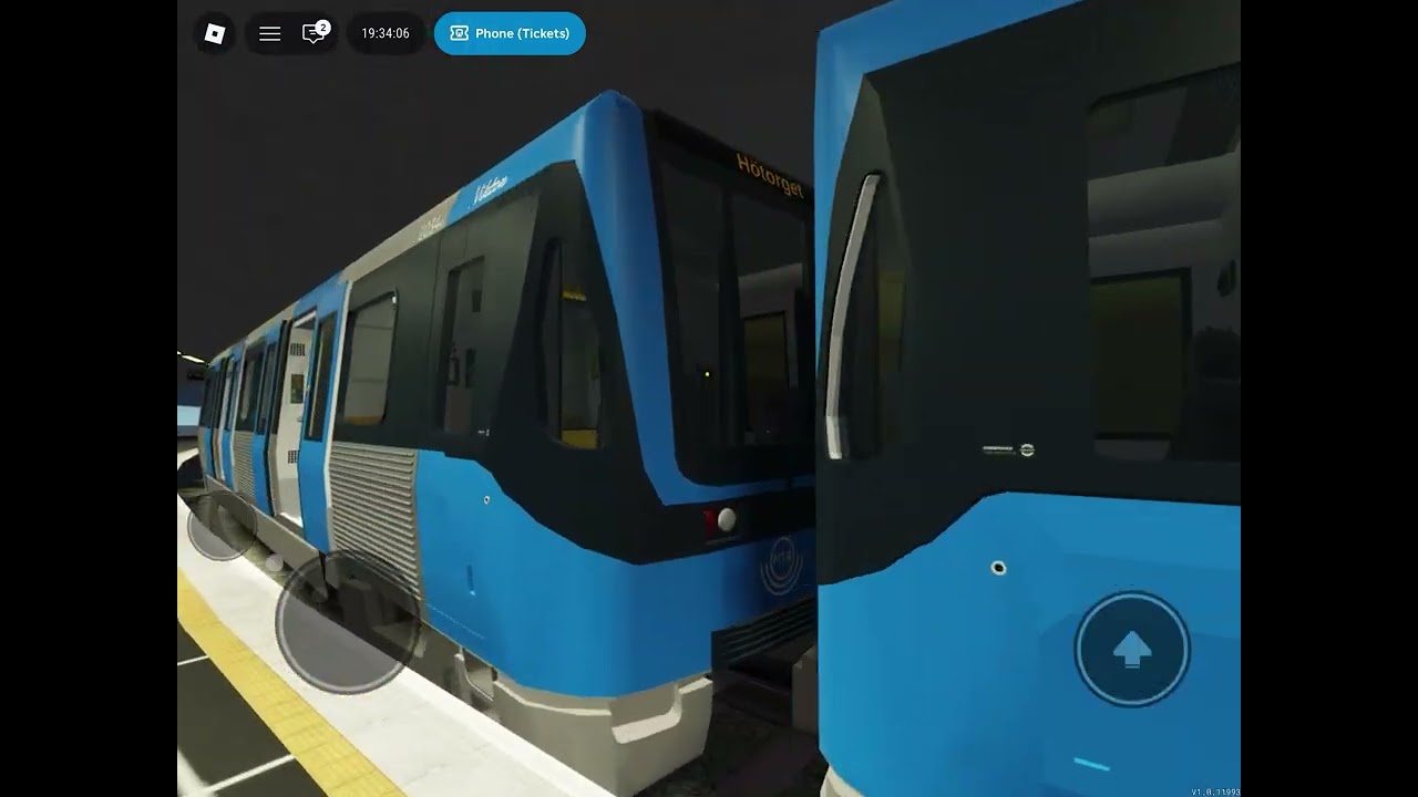 C20 train arrive and Depart to Hötorget in Fridhemsplan