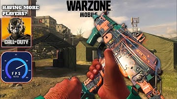WARZONE MOBILE AFTER SHUTDOWN IS HAVING MORE REAL PLAYER NO CUT GAMEPLAY