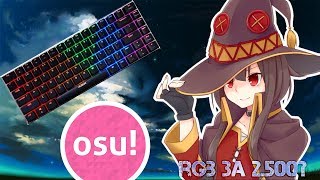 RGB за 2500? Обзор на клавиатуры с ALiexpress для осу [Ajazz AK33]