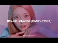 Billlie  eunoia easy lyrics