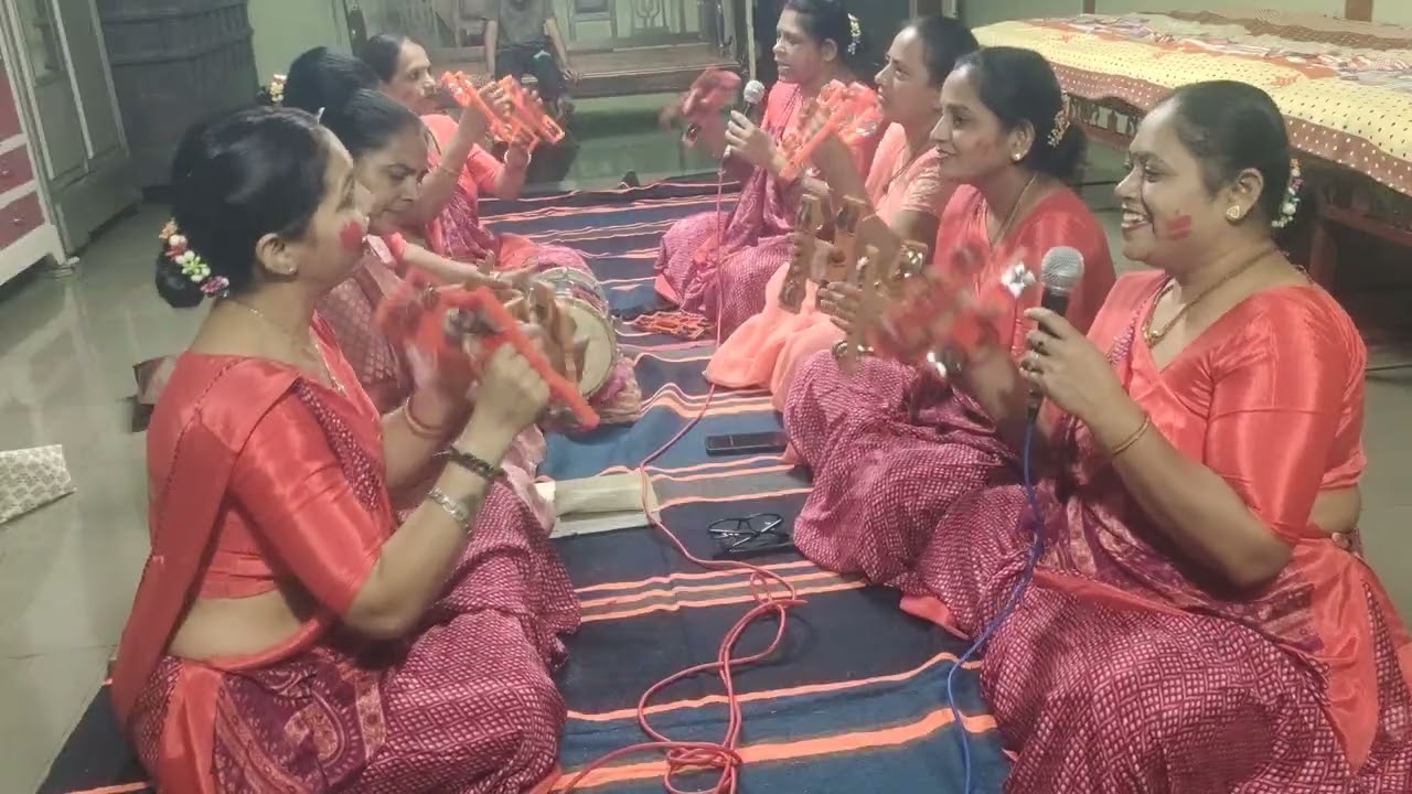 🌹 ઉડે રંગ કેસરિયા.. 🌹🌹🌹🌹#satsang bhajan @geeta_patel930 