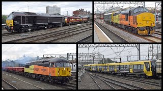 A Busy Day At Crewe Inc. Class 37, 56, 67, 720, 777 & Much More!