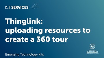 Thinglink - uploading resources to create a 360 tour