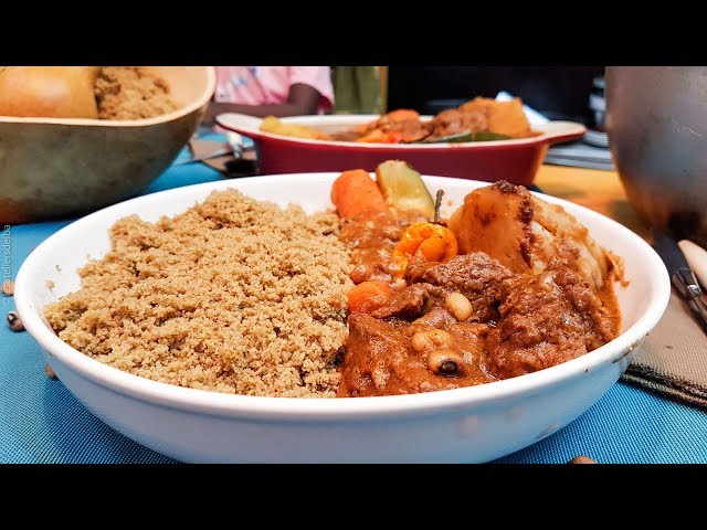 Tiéré Bassi Guerté - Couscous de Mil Sauce Arachide 