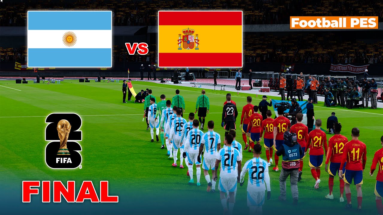ARGENTINA vs SPAIN - FINAL FIFA World Cup 2026 | Full Match All Goals