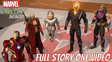 MARVEL VS CAPCOM INFINITE FULL STORY MODE ONE VIDEO