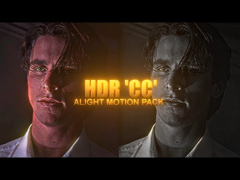 HDR 'CC' LIKE After effects in Alight motion xml.