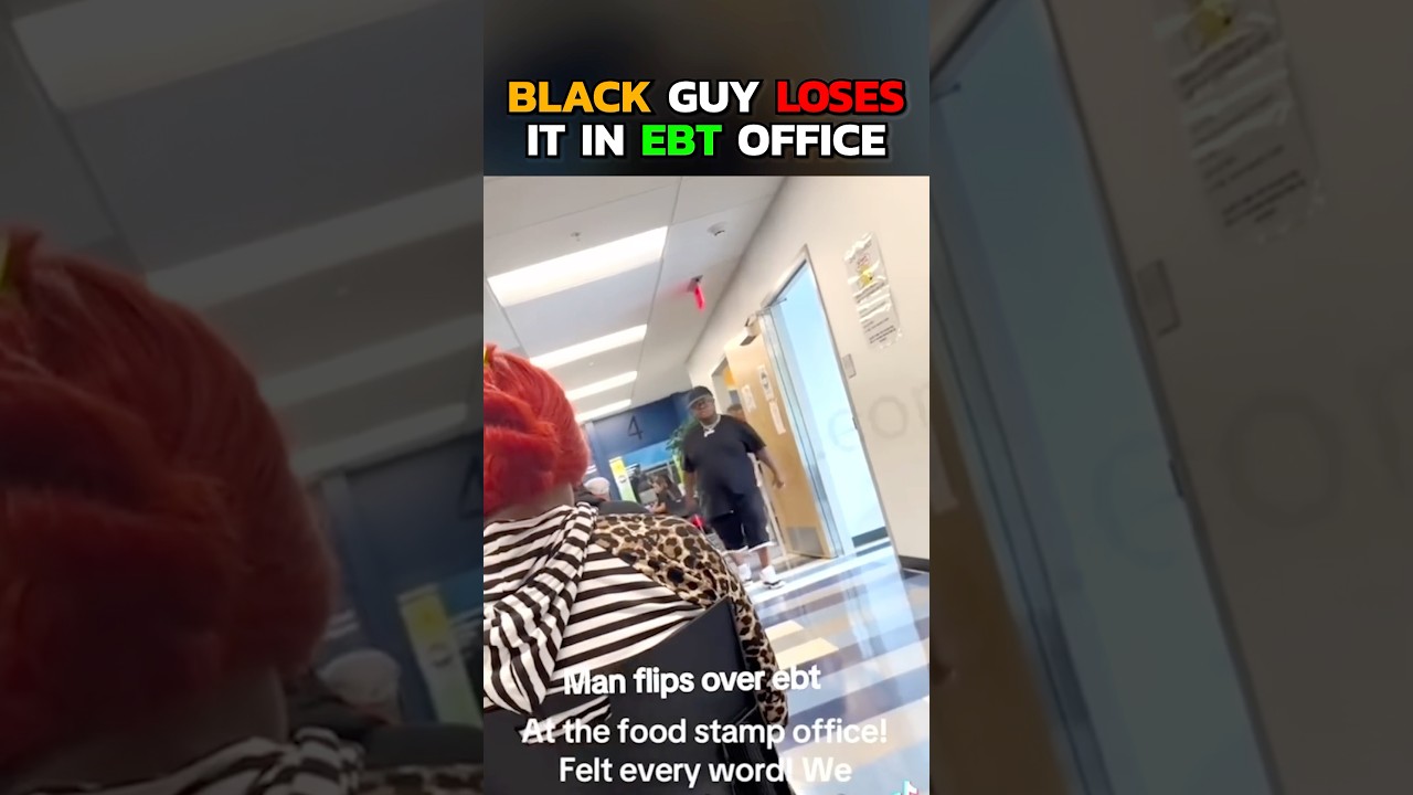 Black Guy Goes Off In Welfare Office