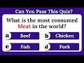 36 General Knowledge Questions! How Good Is Your General Knowledge?  English Quiz Game