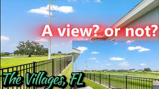 New Veranda homes with a view! Or not? The Villages, FL