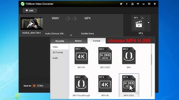 How to convert video to MP4 H.265?