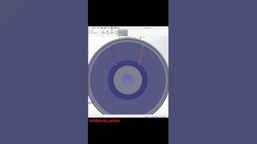 SolidWorks Örnek Çizim 140 (3D solid model example) #shorts #solidworks