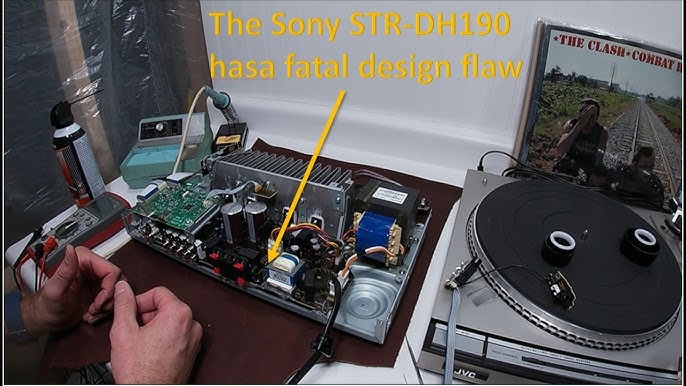 SONY STR-DH190 Black / Amplificador de audio 2.0ch 200W