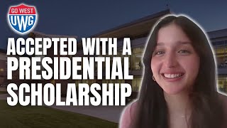 I only applied to one university and was accepted with a presidential scholarship