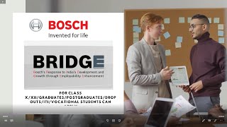 Skill Building Program from Bosch india-Varanasi Region