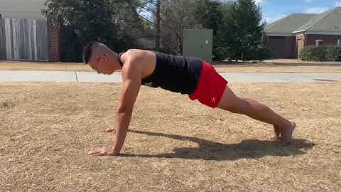 ACSM Push-Up Upper Endurance Test - Male