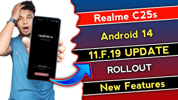 Realme C25s September 2023 New Stable Update F.19 | Realme C25s Android 14 New Update Feature
