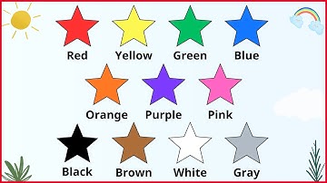 Dạy bé biết màu sắc bằng tiếng Anh | Học màu sắc tiếng Anh cho bé | Bé học màu sắc bằng tiếng Anh