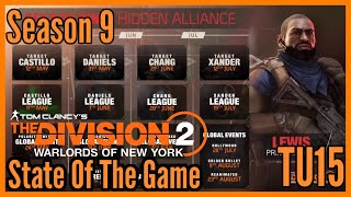 The Division 2: Season 9 - Hidden Alliance Special Report (TU15)
