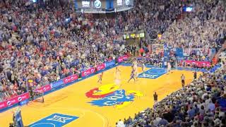 Kansas students loud during Kentucky game (January 29th, 2022)