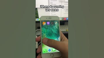iPhone 6s running iOS 10.3.3 #appleiphone #smartphone #tech