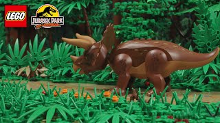 Beware of a Triceratops | LEGO Jurassic Park 30th anniversary