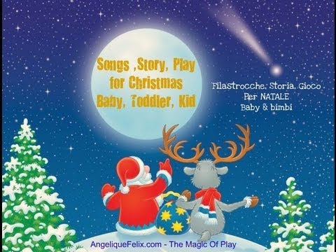 Auguri Natale Inglese.Natale Per Bambini Canzoni Christmas For Kids Songs And Story Youtube