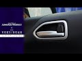 【新型ノア/新型ヴォクシー】VOXY/NOAH 90系専用パーツインナードアハンドル インテリアパネル (サテンシルバー）イメージ動画【新型ヴォクシー カスタム】