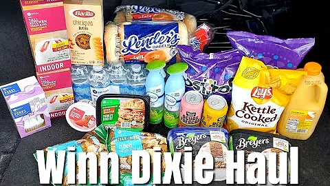 Winn Dixie Couponing Haul| All Digital Deals| Winn...