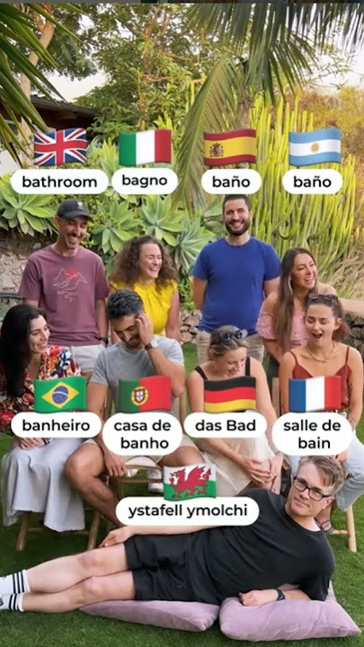 Different words in different languages 🌍✨