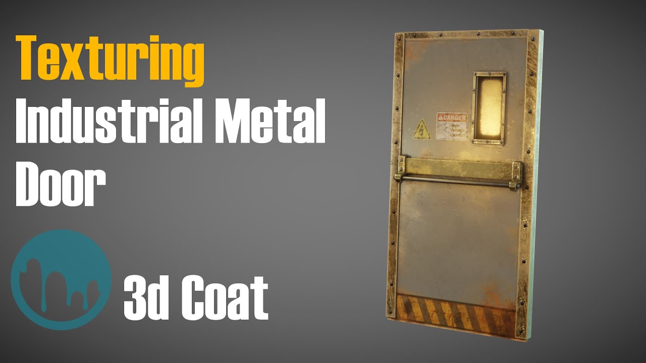 Texturing Metal Door in 3d Coat