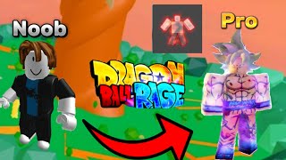 DRAGON BALL RAGE - Noob to Pro ( Roblox ) | Zenkai 7-9 |