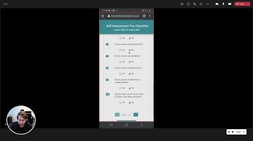 UK Self-Assessment Mobile App!