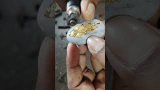 gold buti desing #goldsmith #jewellery #gold #art #shorts